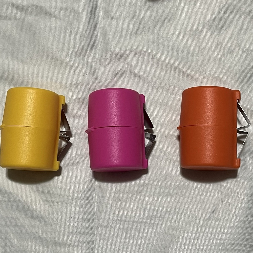 New Lot 3 Egg Shell Open Crack Peel Separate Kitchen Tool Gadget Pink Orange Ylw